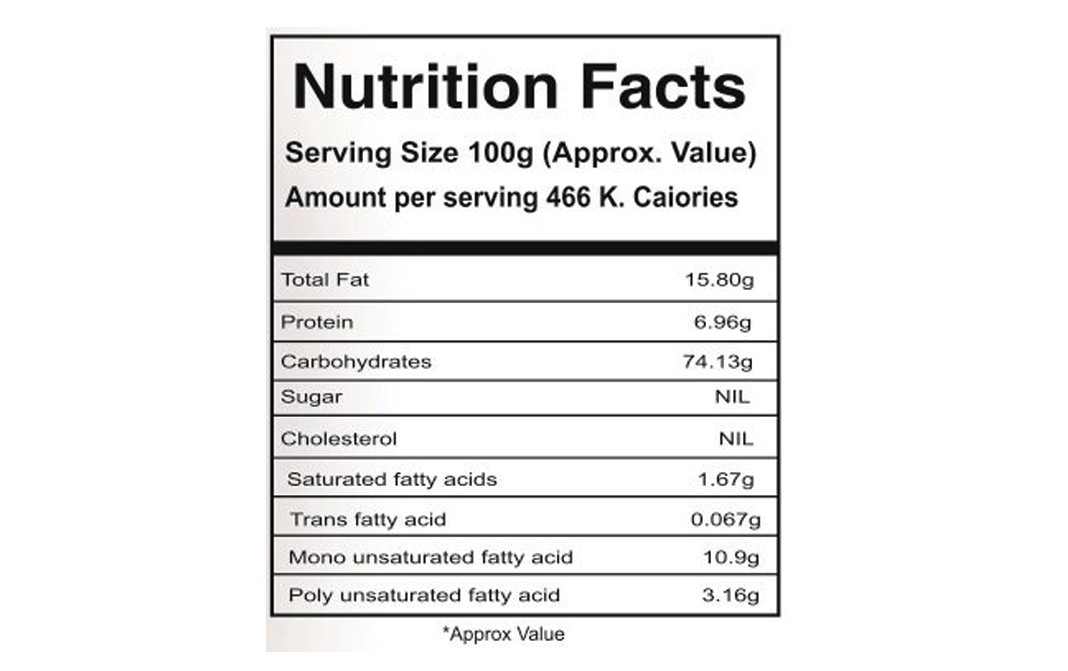 Nutraj Spanish Corn Nuts (Roasted & Salted)   Pack  150 grams